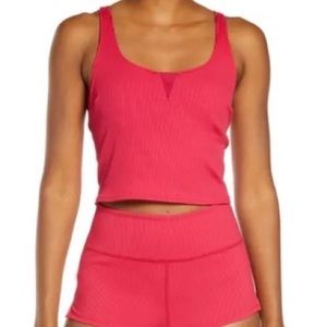 Free People Movement cropped tank “Settle It on the Court”